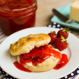 Strawberry Rhubarb Freezer Jam