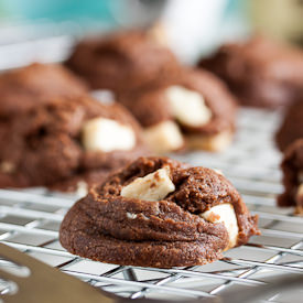 White Chocolate Mocha Cookies