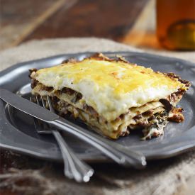 Beef, Olive and Rocket Lasagna