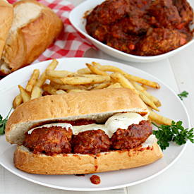 Con-Fusion Meatball Subs