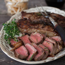 Rosemary New York Strip Steak