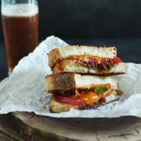 Grilled Cheese with Bacon Jam