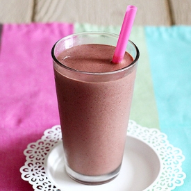 Chocolate Strawberry Protein Shake