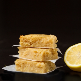 White Chocolate Lemon Blondies