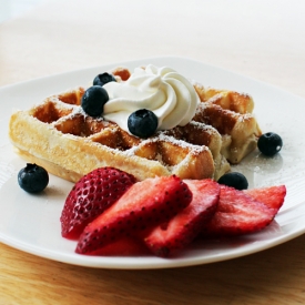 Blue Bottle Coffee’s Zachte Waffles