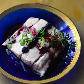 Mahi Mahi with Berry Sauce