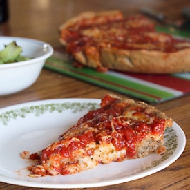 Chicago Style Deep Dish Pizza