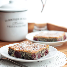 Cherry Poppy Cake