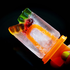 Gummy Bear And Sprite Popsicles