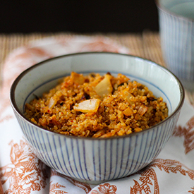 Kimchi Fried Quinoa