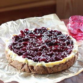 Sweet Cherries Cheesecake