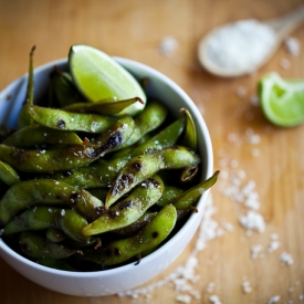 Edamame with Lime Ponzu