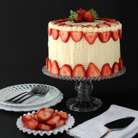 Strawberry Layer Cake