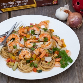 Pasta with Shrimp and Wine Sauce