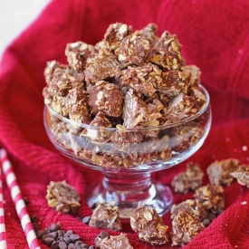 Healthy Chocolate Granola Clusters