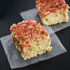 Peanut Butter & Jelly Rice Krispies