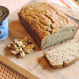 Healthy Banana Walnut Bread