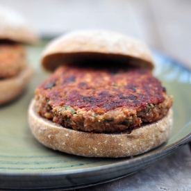 Borlotti Bean Burger