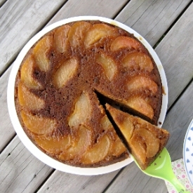 Nashi Pear & Ginger Cake