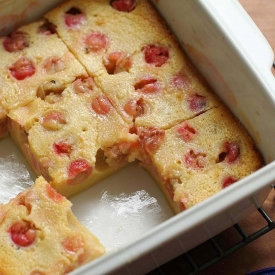 Gooseberry Clafoutis