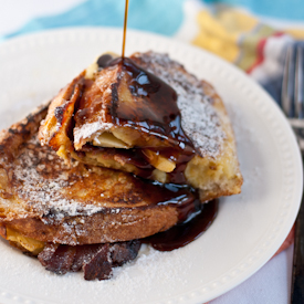 Bacon & Apple Stuffed French Toast