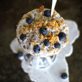 Blueberry Cheesecake Milkshake