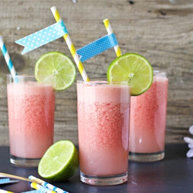 Creamy Watermelon Lime Chiller