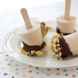 Chocolate Greek Yogurt Pops