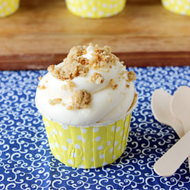 Lemon Blueberry Pie Cupcakes