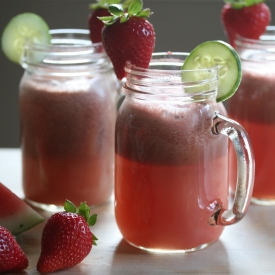 Watermelon Berry Juice