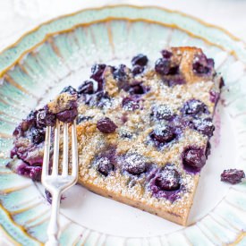 Blueberry Dutch Baby Pancake