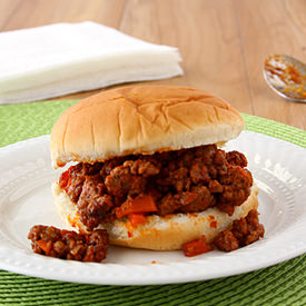 Homemade Sloppy Joe Sandwiches