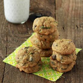 Zucchini Chocolate Chip Cookies