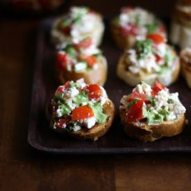 Paneer Bruschetta