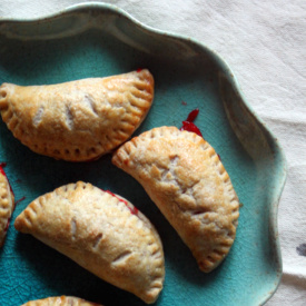 Strawberry-Rhubarb Hand pies