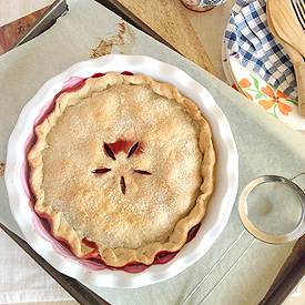 Cherry Vanilla Pie