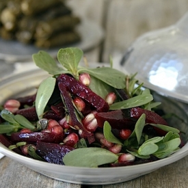 Purslane and Beet Salad