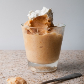 Pumpkin Cheesecake Frozen Yogurt