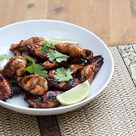 Thai Glazed Chicken Wings