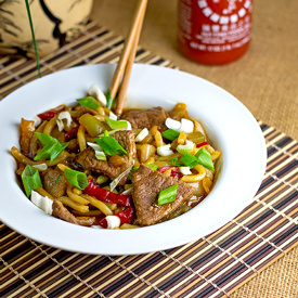 Sweet and Spicy Pepper Steak