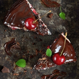 Chocolate Cherry Cake