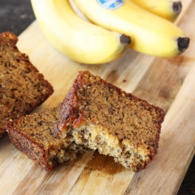 Banana Bread & Maple Bourbon Glaze