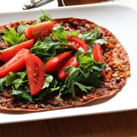 Turkish Lahmacun Pizza