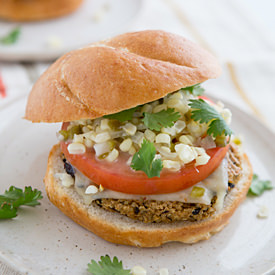 Chipotle Black Bean Quinoa Burgers