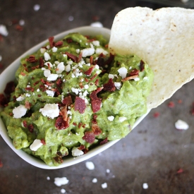 Bacon Feta Guacamole