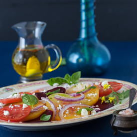 Heirloom Tomato Beet Salad