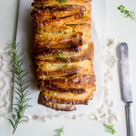 Lemon Kissed Pull Apart Loaf