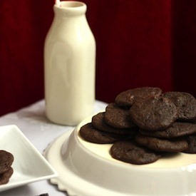 Double Chocolate Cherry Cookies