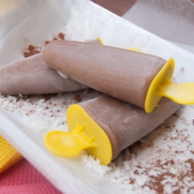 Coconut Fudge Popsicles