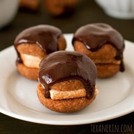 Healthier S’mores Cookie Sandwiches